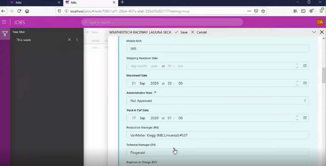 Job Manager - Add Or Ingest New Work Orders Aka Jobs