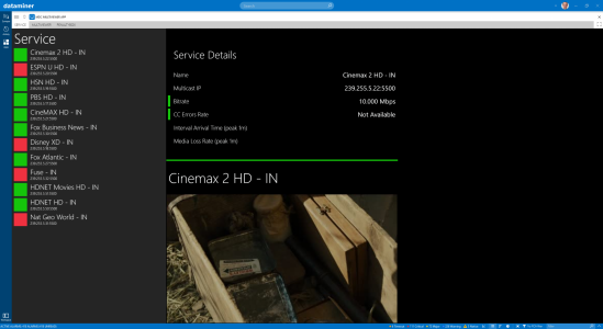 Services Dashboard