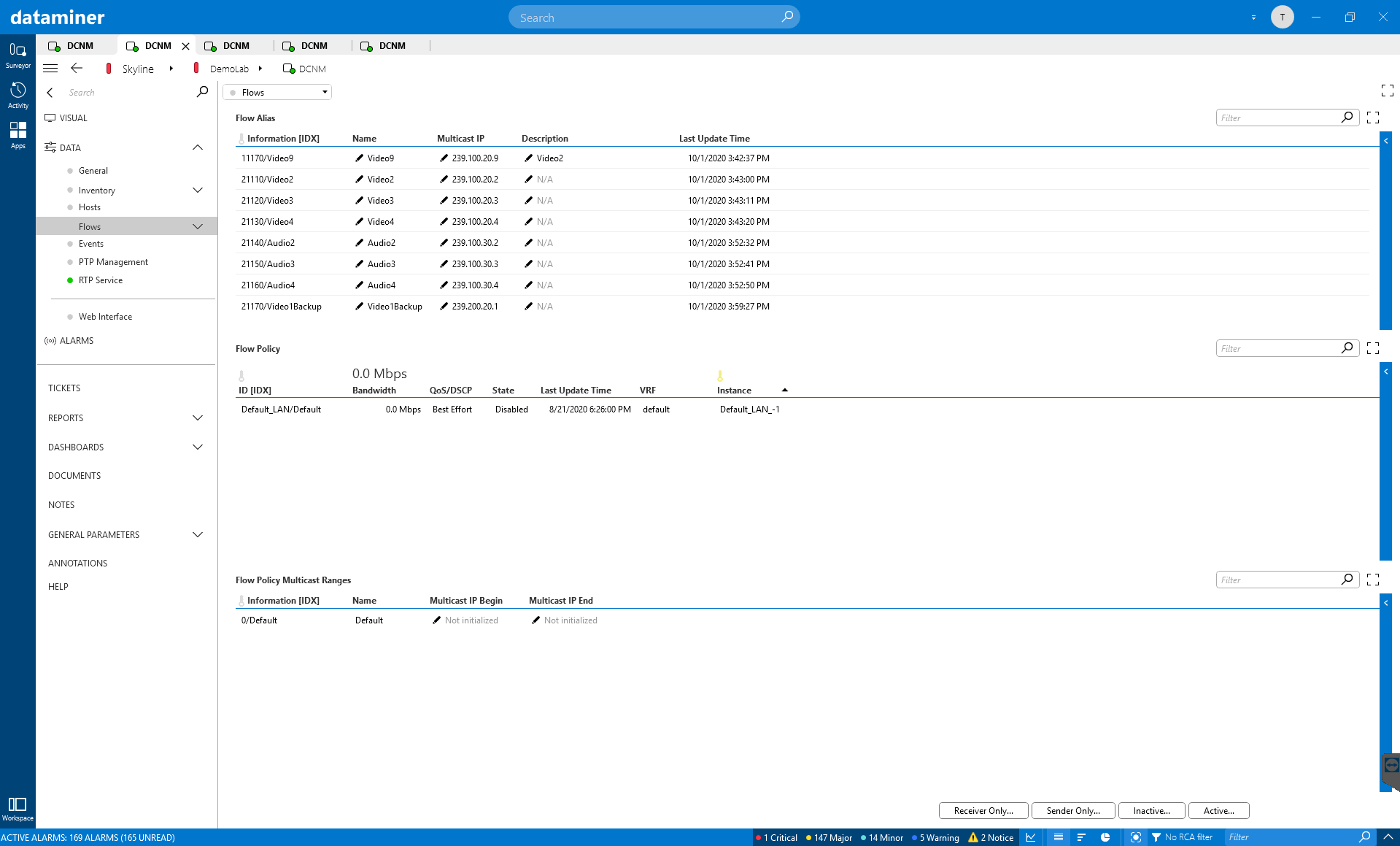 Cisco DCNM - DataMiner Dojo
