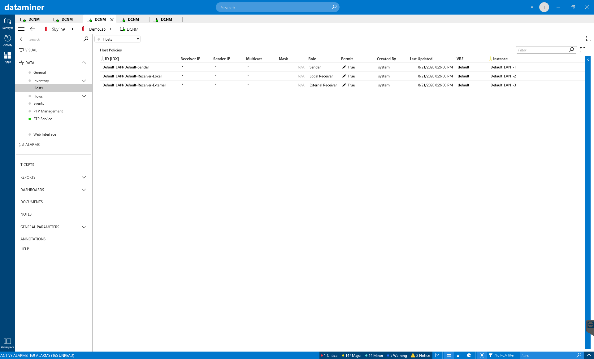 Cisco DCNM - DataMiner Dojo