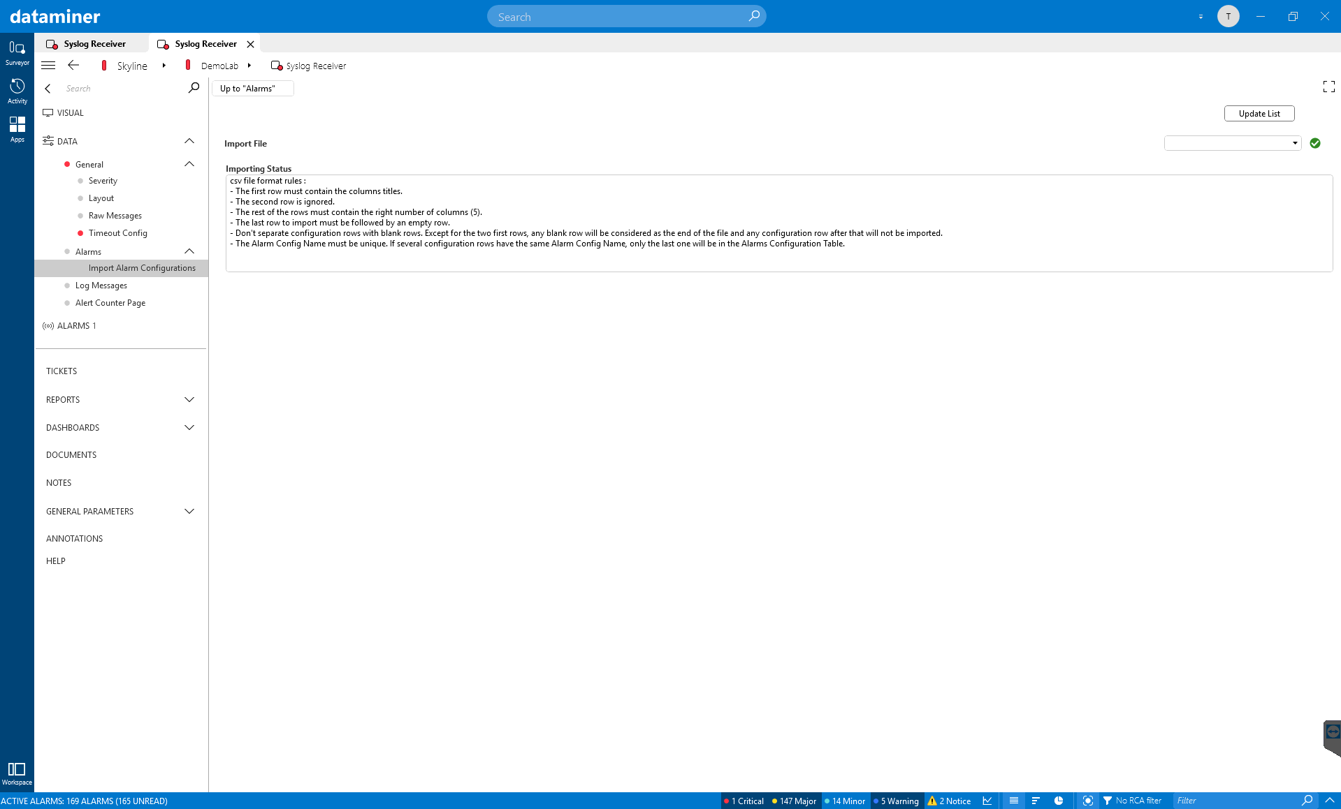 Generic Syslog Receiver (Cisco example) - DataMiner Dojo