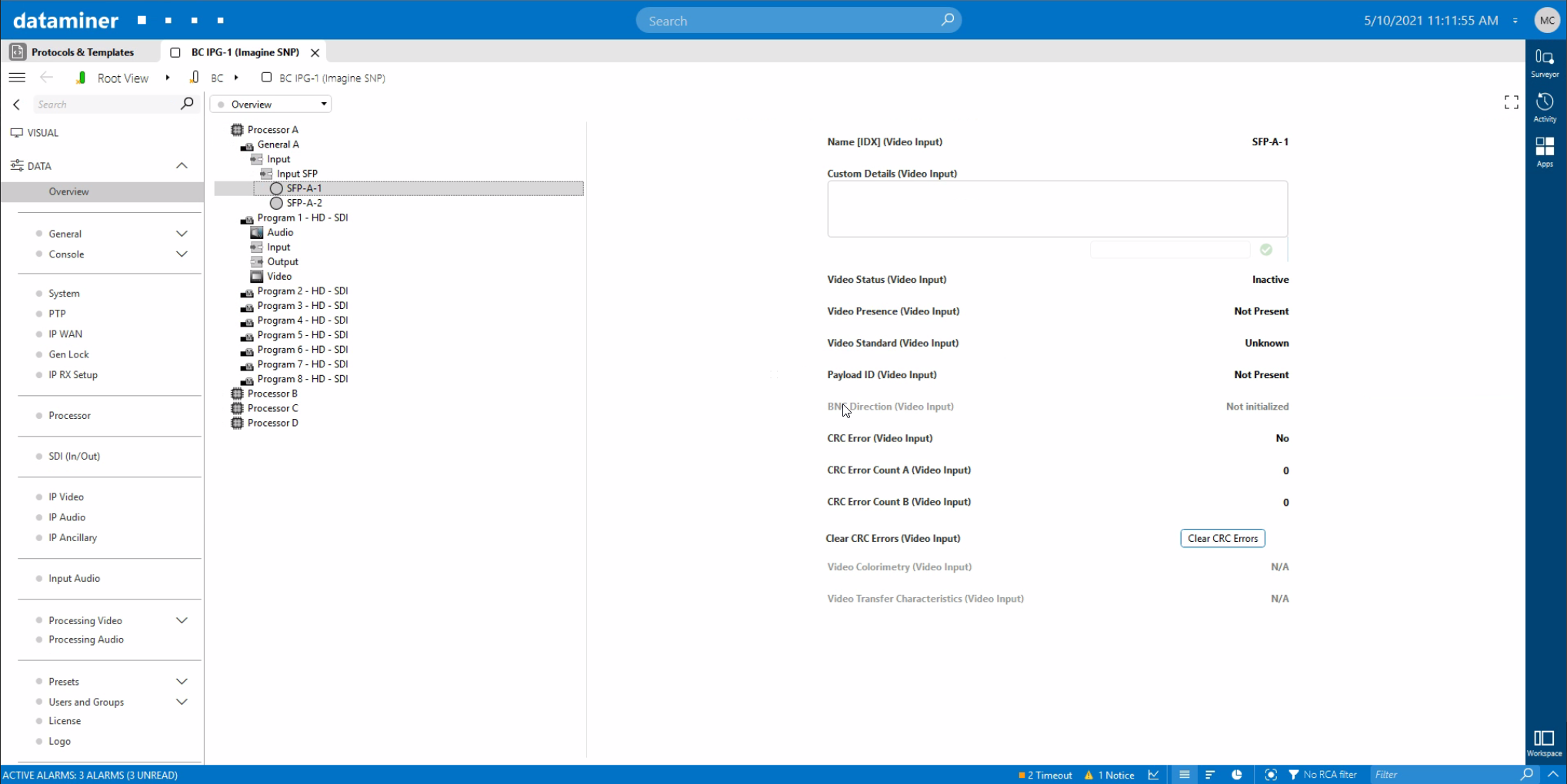 Imagine SNP (Selenio Network Processor) - DataMiner Dojo