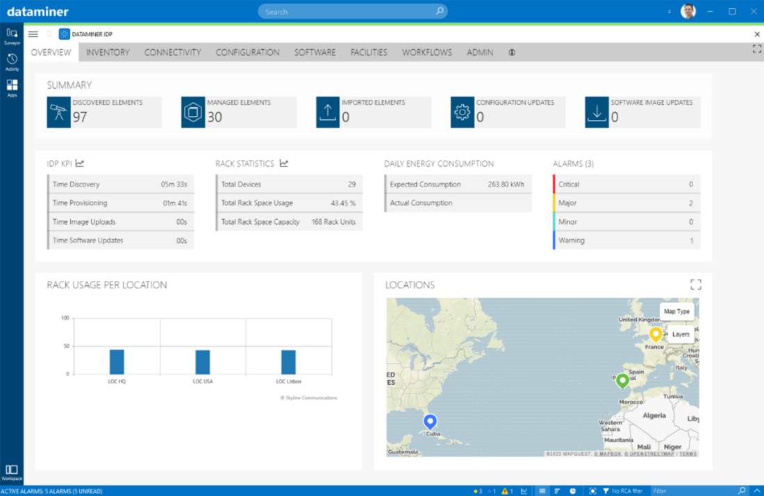 Environmental and facilities management - DataMiner Dojo