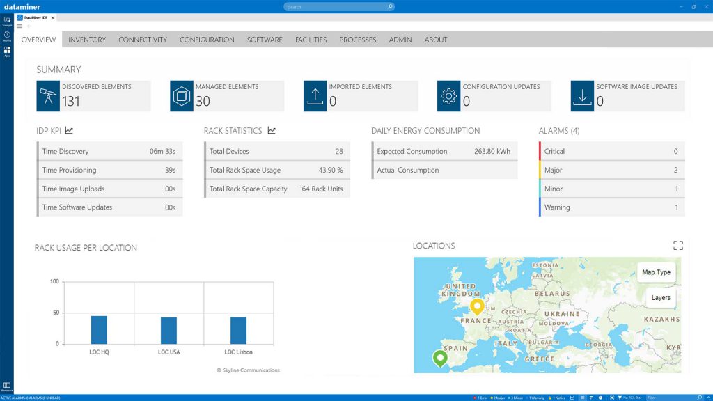 DataMiner Infrastructure Discovery and Provisioning