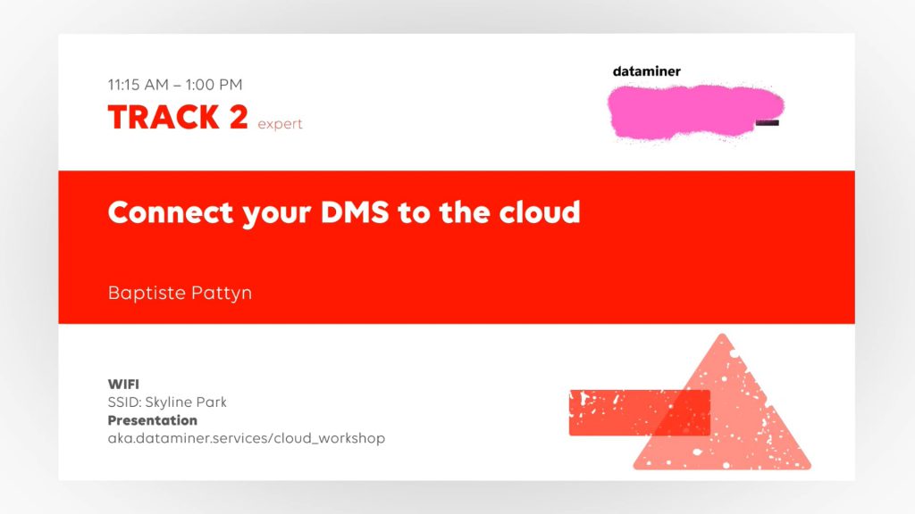 Connect your DMS to the cloud