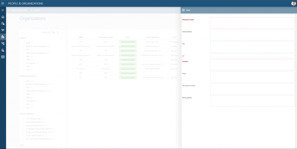 Organizations DataMiner object (DOM) - DataMiner Dojo