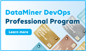 Promo banner DataMiner DevOps Professiona Program