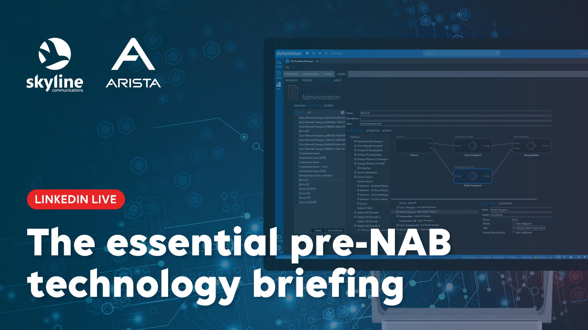 Skyline & Arista present: The essential pre-NAB technology briefing 