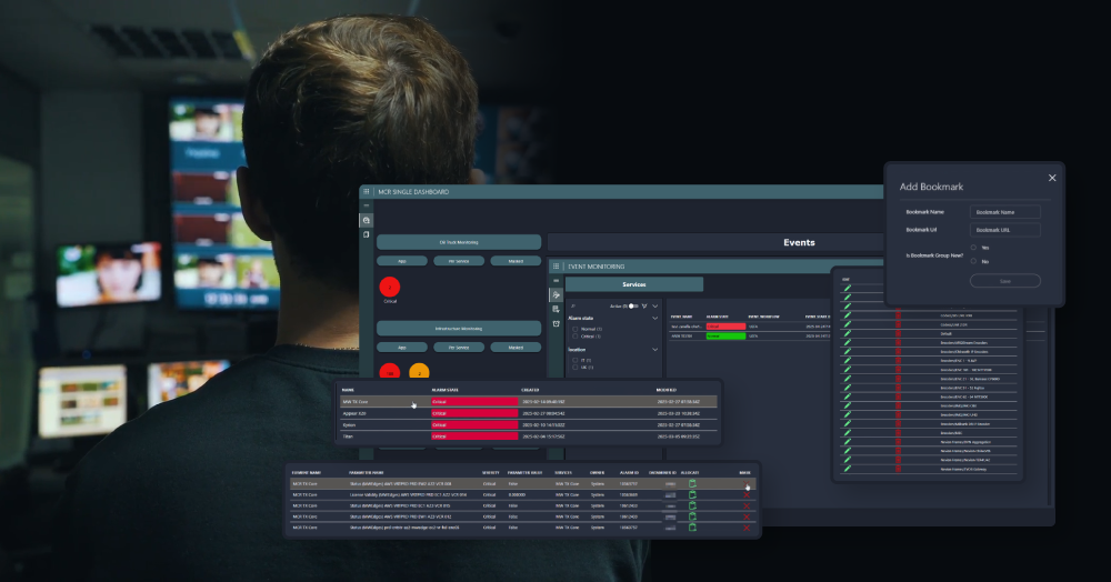 Managing monitoring in dynamic environments such as MCR
